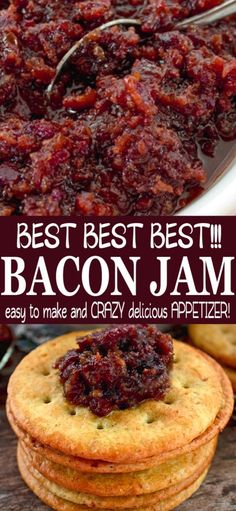 the best bacon jam recipe is made with only three ingredients