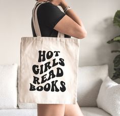 Book Club Tote Bags, Bookish Tote Bag, Book Bag Aesthetic, Y2k Tote Bag, Books Tote Bag, Aesthetic Library, Book Club Gifts, Library Tote Bag, Gifts Book