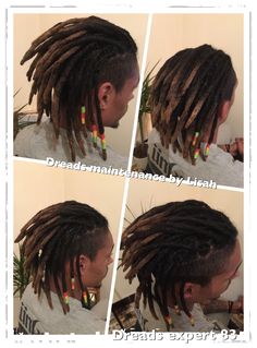 Updo Loc Styles, Ponytail Dreads, Dreadlocks Hairstyles For Ladies, Undercut Ponytail, Wraps Ideas, Women With Dreadlocks, Faux Bangs, Hair Dreads, Dread Lock