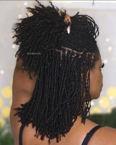 Blonde Hair Topper, Sisterlocks Styles Updo, Frontal Hairstyles, Natural Hair Updo, Natural Hair Inspiration