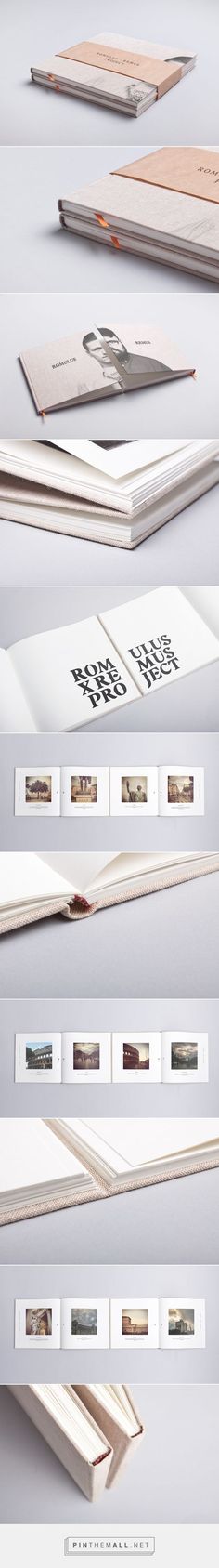 several different types of books are shown in this graphic design process, including the covers and pages