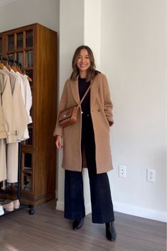 New Daphne topcoat in Italian … curated on LTK Women’s Pea Coat Outfits, Womens Wool Coat Outfit, Womens Coat Outfit, Dressy Trench Coat Outfit, Tan Coat Outfit Winter Classy, Camel Coat Winter Outfit, Winter Long Coat Outfits, Socal Winter Outfits, Long Tan Coat Outfit