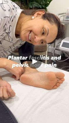 2.3K reactions · 582 shares | Our body is a web of connections, from the pelvic floor to the soles of your feet! 🌐 Fascial links between these areas mean that tension in the pelvic floor can impact foot health, even contributing to plantar fasciitis (or vice versa!)Treating one area can make a difference throughout the body! By using fascial counterstrain techniques we can help unwind tension from these fascial spirals. 🌱 This gentle therapy targets restrictions in the fascia, releasing tension throughout the body. Perfect for relieving pain, improving mobility, and restoring balance. Try and see if you can mimic this treatment at home 

#FascialCounterstrain #PainRelief #Mobility #BodyBalance #HolisticHealing #fcs 
#FascialConnection #PelvicFloor #PlantarFasciitis #WholeBodyHealth #Pelv Foot Exercises, Healing Remedies, Sciatic Nerve Pain, Natural Healing Remedies, Pelvic Pain, Body Balance, Foot Health, Body Fitness, Foot Pain