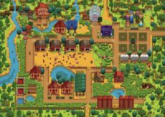 an image of a map that looks like it is from the game animal crossing 2