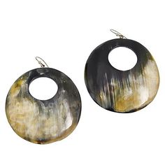 Discover the elegance of our Handcrafted Watusi Cattle Horn Domed Earrings. Featuring a unique cutout center and .925 sterling silver posts, these earrings are designed for women who appreciate natural beauty and ethical craftsmanship. Each piece is meticulously crafted from ethically sourced Watusi cattle horn, showcasing its natural variations and stunning hues. Perfect for adding a touch of nature’s artistry to your jewelry collection, these earrings combine timeless elegance with modern desi Horn Earrings, Color Bands, French Wire, Drops Design, Metal Stamping, Silver Wire, Ghana, Handcrafted Jewelry, Types Of Metal