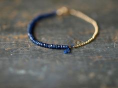 Blue Sapphire Gemstone Beaded Bracelet Precious by ShopClementine 14k Gold-filled Blue Bracelet, 14k Gold Filled Blue Bracelet, Blue 14k Gold-filled Bracelet Jewelry, Blue 14k Gold Filled Bracelet Jewelry, Blue Beaded Jewelry In 14k Gold Filled, Blue Gemstone Beads Jewelry In 14k Gold Filled, Blue Gemstone Beads Jewelry In 14k Gold, Jewelry Hacks, Blue Sapphire Gemstone