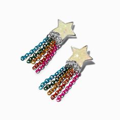 Claire's Glow in the Dark Shooting Star Stud Earrings Dark Earrings, Piercing Kit, Star Stud Earrings, Fashionable Jewelry, Star Earrings Stud, Shooting Star, Trendy Earrings, The Glow, Star Studs