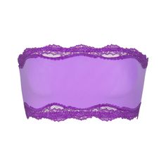 FITS EVERYBODY LACE BANDEAU | ULTRA VIOLET TONAL Lace Bra Top, Hello Kitty Accessories, Cute Lazy Day Outfits, Lace Bandeau, Y2k Clothes, Lazy Day Outfits, Purple Top, Baddie Outfits Casual, Bra And Panty Sets