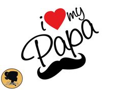 i love my popo sticker with the words'i love my popo '