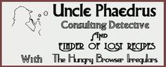 an old poster with the words uncle phaedraus