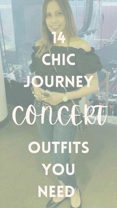 Nyc Concert Outfit, Journey Concert Outfit, Mid Size Concert Outfits, Journey Concert Outfit Ideas, Classical Concert Outfit, What To Wear To A Rock Concert, Plus Size Concert Outfit Ideas, Outfit Ideas For Concert, Indoor Concert Outfit