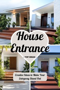 ♥ Are you looking to make a grand entrance to your home? Step into luxury with this modern house entrance featuring elegant doors and a stylish design. Get inspired with ideas for your interior and exterior house entrance, from stairs to decor. 🏡✨ #houseentrance #modern #luxury #designideas