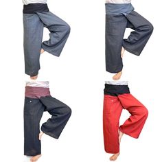 2 TONE Thai Fisherman Pants Yoga Trousers FREE Size Cotton Thai pants style Thai Pants, Thai Fisherman Pants, Yoga Trousers, Fisherman Pants, Pants Style, Adjustable Waistband, Women's Wardrobe, Brands Outlet, Fashion Pants