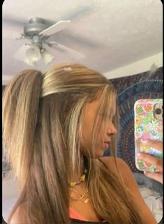 Hair Styles For Highschool, Good School Hairstyles, Straight Hairstyles White Girl, Cute Highschool Hairstyles, Basic White Girl Hairstyles, Back To School Hairstyles Straight Hair, Messy Hairstyles For School, Cute Hair Inspo For School, Cute Hairstyles For Blonde Hair