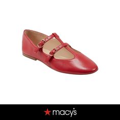 in stock Casual Luxe, T Strap Flats, Dress Flats, Ballet Dress, Marc Fisher, Boots And Sneakers, Leather Buckle, On Repeat, Ankle Straps