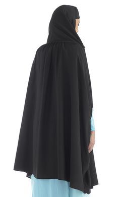 Black Poly Crepe, Arms Cut Out, Hooded Jersey Cardigan, Shrug Cardigan, Abaya Dress, Peacock Green, Grey Tones, Mens Denim, Piping, Cut Out