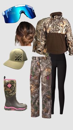 Mudding Outfit, County Fits, Womens Hunting Clothes, Western Closet, Western Winter Outfits, Country Hairstyles, Duck Hunting Outfit, Hunting Outfit, Hunting Fashion