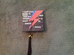 a book with a tassel attached to it