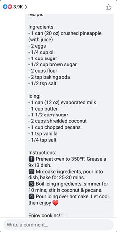 an iphone screen showing the instructions for making cupcakes