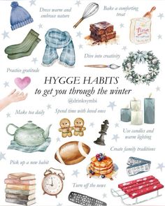 hygge habits to get you through the winter Hygge Lifestyle Inspiration, Hygge Vibes, Winter Hygge, Hygge Christmas, Hygge Lifestyle