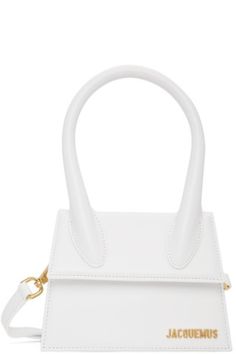 Le Grand Chiquito, Jacquemus Bags, Crafted Bag, Jacquemus Bag, Dream Bags, White Tote, Money Bag, Mini Shoulder Bag, Handle Bag