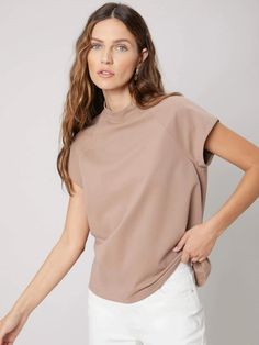 MOTF PREMIUM RAGLAN SLEEVE T-SHIRTI discovered amazing products on SHEIN.com, come check them out! White Dress Styles, Chubby Fashion, Raglan Top, Women Tunic Tops, Women T Shirts, Curvy Outfits, Trendy Fashion Women, Women Tops, Long Sleeve Crop Top