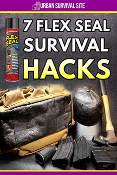 Sensible Prepper is the king of survival uses for everyday items, and in this video he came up with 7 ways to use Flex Seal for survival. Cool Survival Gear, Scavenging Survival, Preparing For Apocalypse, Emergency Book, Gyst Binder, Emp Survival Checklist, Survival Books Emergency Preparedness, How To Prepare For When Shtf, Emergency Preparedness Items