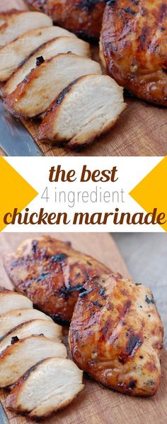 the best 4 ingredient chicken marinade