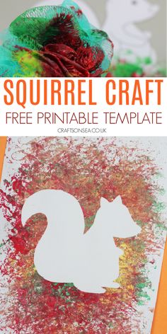 this squirrel craft is perfect for kids to make