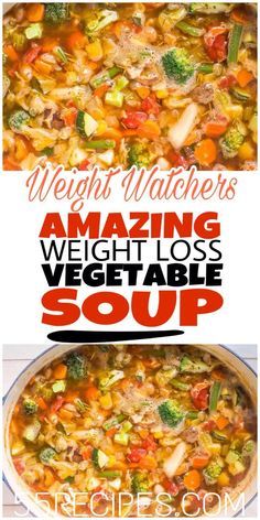 Zero Point Soup, Fat Burning Soup, Detox Soup, Weight Watchers Diet, Diet Keto, Ww Recipes, Vegetable Soup