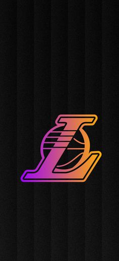 the letter z is made up of neon colors and has a black background with vertical stripes