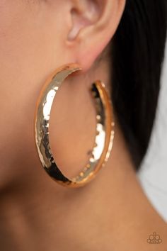 Check Out These Curves Gold Hoop Earrings-Jewelry-Paparazzi Accessories-Ericka C Wise, $5 Jewelry Paparazzi accessories jewelry ericka champion wise elite consultant life of the party fashion fix lead and nickel free florida palm bay melbourne Paparazzi Accessories, White Jewelry, Stretchy Bracelets, Paparazzi Jewelry, Jewelry Business, Boutique Jewelry, Gold Hoop, Gold Hoop Earrings, Gold Beads