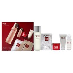 SK-II Pitera Bestsellers 6-Piece Set Set (7.7 Oz Facial Treatment Essence+ 0.57 Oz Facial Treatment Cleanser+ 1.0 Oz Facial Treatment Clear Lotion+ Facial Treatment Mask × 2+ 0.5 Oz Skin Power Cream) Dove Body Wash, Amazon Beauty, Revlon Super Lustrous, Sk Ii, Matte Lip Cream, Amazon Beauty Products