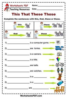 worksheet for teaching students to use their own words and numbers in the classroom