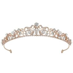 SWEETV Jeweled Tiaras and Crowns for Women, Red Crystal Queen Crown, Black Wedding Tiara for Bride, Metal Birthday Quinceanera Pageant Prom Headpieces,Delilah Color: Gold. Metal Birthday, Wedding Tiaras, Tiara Headpieces, Wedding Headpieces, Crown For Women, Crown Black, Bride Tiara, Queen Crown