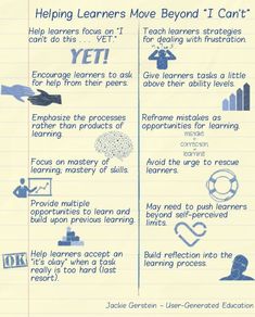 an info sheet describing the benefits of learning