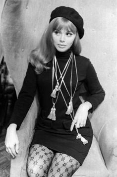 70s Mode, Beatnik Style, Vintage Fashion 1960s, Britt Ekland, Harry Clarke, Fashion 1960s