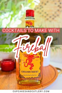 Love Fireball cinnamon whisky? These quick and easy cocktails are perfect for any cinnamon lover! Great for parties, cozy nights, or when you want a fiery twist on classic drinks.