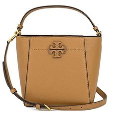 Top Rated [Tory Burch] MCGRAW SMALL BUCKET BAG 74956 227 TIRAMISU, Women's Bags & Handbags Small Bucket Bag, Japan Store, Japanese Store, Small Buckets, Tory Burch Handbags, Brown Brown, Bag Light, Tory Burch Bag, Positive Feedback