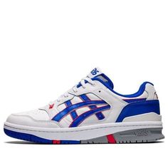 Asics EX89 'Knicks' 1201A476-101 (SNKR/Casual/Unisex/Low Top/Non-Slip/Wear-resistant/Shock-absorbing) Casual Asics Sneakers With Abzorb Midsole, Asics Sporty Basketball Shoes, Casual Low-top Asics Basketball Shoes, Asics Low-top Basketball Shoes, Sporty Asics Low-top Basketball Shoes, Sporty Low-top Asics Basketball Shoes, Asics Lace-up Skate Shoes For Sports, Asics Casual Skate Shoes For Sports, Asics Casual Basketball Shoes