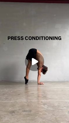 Balance Notion on Instagram: "To build strength for the press-up to handstand, here’s a great foundational exercise that promotes shoulder opening and compression for all skill levels. This is an essential beginner handstand drill, designed to familiarize you with the position and movement path of a press-up.

Start by placing your hands on the floor in a small, compact ball shape, with your knees past your hands. While pressing into the ground, round your back as fully as possible, focusing on not moving your shoulders forward. Instead, work to open the shoulders, aiming for an optimal compressed pike position.

As you unroll your spine one vertebra at a time, maintain compression and control. Hold the handstand prep position for a moment, working to deepen it each time. As you lower back