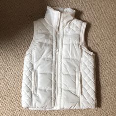 White Vest In Great Condition. Nice Material And Comfortable. White Vest, Vest White, Bingo, Color White, Jackets & Coats, Jackets For Women, Women Shopping, White, Color