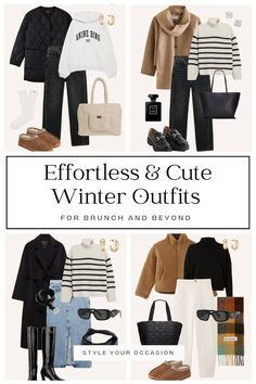 Rain Weather Outfits, Outfits For Older Women, Fall Weather Outfits, Affordable Winter Outfits, Brunch Outfit Winter, Rain Weather, Chic Outerwear, Winter Outfit Ideas, Trendy Outfits Winter