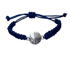 Adjustable Black Team Spirit Jewelry, Sporty Adjustable Bracelet Jewelry, Adjustable Sporty Wristband For Sports Events, Adjustable Sporty Wristband For Sports, Adjustable Black Jewelry For Sports, Adjustable Casual Sports Wristband, Adjustable Sporty Silver Bracelets, Adjustable Team Spirit Jewelry Gift, Adjustable Casual Bracelets For Sports Events