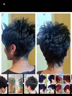 Outstanding spiky haircut ideas - Hairstyle Ideas in 2023 | Short hair ... Spiky Hairstyles, Short Hair Back, Sassy Haircuts, Edgy Pixie Haircuts, Funky Short Hair