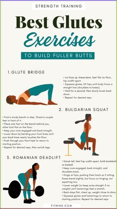 the best exercises to build full - body butts