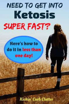 Get Into Ketosis Fast