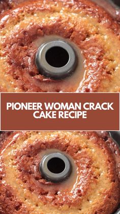 Pioneer Woman Crack Cake is made with yellow cake mix, vanilla pudding mix, eggs, cinnamon, white and brown sugar, vegetable oil, water, and white wine, topped with a rich butter glaze. This easy and delicious Crack Cake recipe creates a moist dessert that takes about 1 hour to prepare and can serve up to 12 people. Yellow Cake Mix Desserts, Pioneer Woman Desserts, Pioneer Kitchen, Yellow Cake Mix Recipes, Butter Pound Cake, Easy Recipies, Cake Mix Desserts, Butter Glaze, Quick Cake