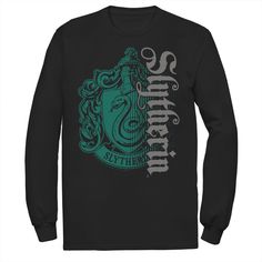 a black long sleeved shirt with an octopus and the words harry potter on it