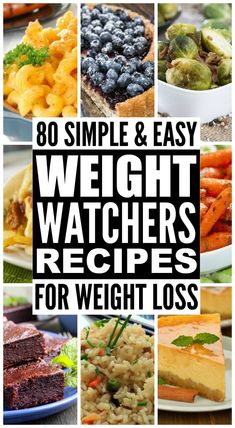 80 Weight Watchers Recipes (With Points!) Weight Watchers Recipes With Points, Weekly Meal Plans, Cucumber Diet, Weight Watchers Recipes, Weight Watchers Diet, No Calorie Foods, Make Ahead Meals, Ww Recipes